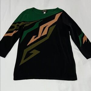 Bob Mackie Wearable Art Sweater